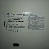 Tv LG ecran lovit